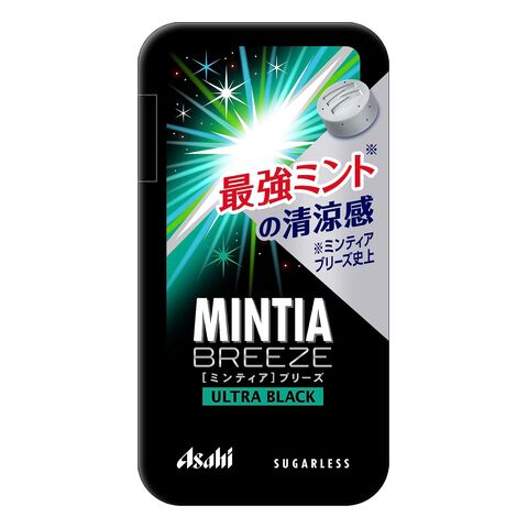 日本 朝日 Asahi Mintia Breeze Ultra Black Strong Mint Candy — 家禾贸易集团美国批发供应