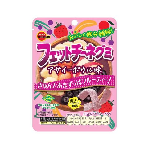 Bourbon Fettuccine Acai Bowl Gummies 日本 波路梦 Bourbon Fettuccine Acai Bowl Gummies — 家禾贸易集团美国批发供应