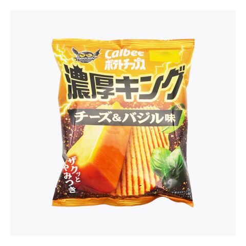 日本 卡乐比 Calbee Potato Chips Basil Garlic Blast — 家禾贸易集团美国批发供应