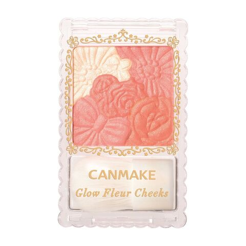 Canmake井田 花瓣雕刻五色腮红 珠光03 仙女橙色芙蓉 高光胭脂修容粉带刷 日本 井田 Canmake井田 花瓣雕刻五色腮红 珠光03 仙女橙色芙蓉 高光胭脂修容粉带刷 — 家禾贸易集团美国批发供应
