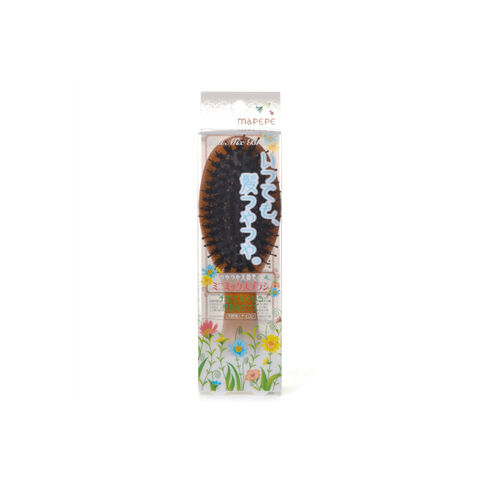 MAPEPE天然毛混合枫木橡胶气垫梳子 一支装小号 日本 香缇 MAPEPE天然毛混合枫木橡胶气垫梳子 一支装小号 — 家禾贸易集团美国批发供应