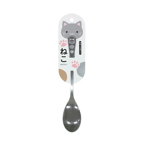 Echo CAT Cutlery Dessert Spoon 日本 艾科 Echo CAT Cutlery Dessert Spoon — 家禾贸易集团美国批发供应
