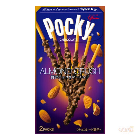 日本 格力高 GLICO格力高POCKY 杏仁巧克力饼干棒 79G — 家禾贸易集团美国批发供应