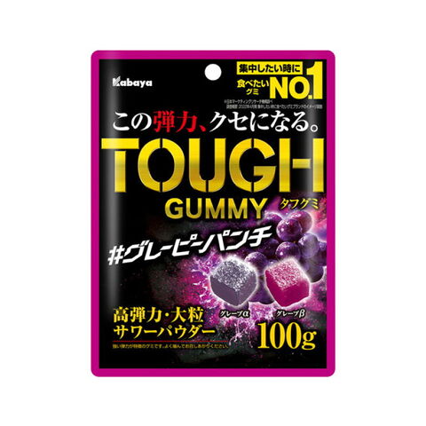 日本 卡巴也 Kabaya Tough Gummy Grape Punch — 家禾贸易集团美国批发供应