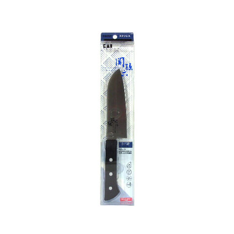 KAI贝印关孙六钢塑料把柄刀口带洞刀水果刀切片刀14.5cm 日本 贝印 KAI贝印关孙六钢塑料把柄刀口带洞刀水果刀切片刀14.5cm — 家禾贸易集团美国批发供应