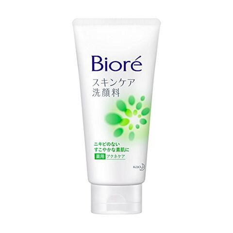 日本 花王 KAO花王碧柔女士洗面奶绿色130g清凉抗痘 — 家禾贸易集团美国批发供应