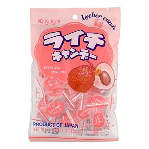 日本 春日井 KASUGAI春日井 荔枝味硬糖 115G — 家禾贸易集团美国批发供应