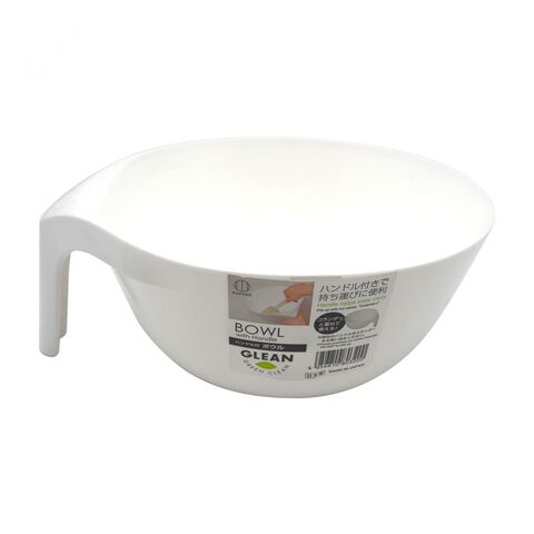 Kokubo Bowl Glean White W/handle 日本 小久保 Kokubo Bowl Glean White W/handle — 家禾贸易集团美国批发供应