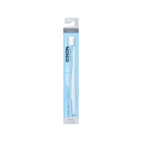 Lion Nonio Type Sharp Toothbrush Soft — Japanese oral care product available wholesale from JIAHE Trading Group