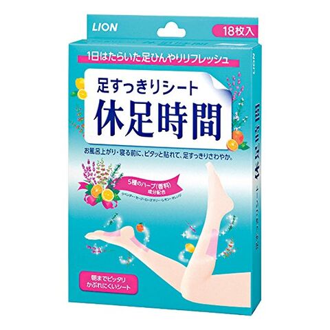 LION狮王 休足时间 清凉舒爽足贴 18枚入 日本 狮王 LION狮王 休足时间 清凉舒爽足贴 18枚入 — 家禾贸易集团美国批发供应
