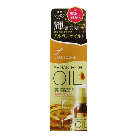 MANDOM曼丹 LUCIDO-L 摩洛哥坚果护发精油 滋润型 60ml 日本 曼丹 MANDOM曼丹 LUCIDO-L 摩洛哥坚果护发精油 滋润型 60ml — 家禾贸易集团美国批发供应