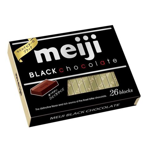 日本 明治 MEIJI明治 纯黑钢琴巧克力 26枚 120G — 家禾贸易集团美国批发供应