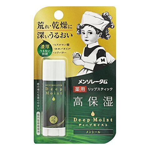 MENTHOLATUM曼秀雷敦 深层保湿薄荷味润唇膏 4.5g 日本 曼秀雷敦 MENTHOLATUM曼秀雷敦 深层保湿薄荷味润唇膏 4.5g — 家禾贸易集团美国批发供应