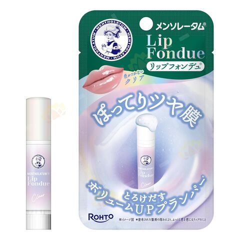 Mentholatum LIP Fondue Clear 日本 曼秀雷敦 Mentholatum LIP Fondue Clear — 家禾贸易集团美国批发供应
