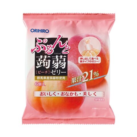 日本 欧力喜乐 ORIHIRO 果冻糖 桃子味 120g — 家禾贸易集团美国批发供应