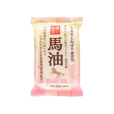 PELICAN无添加超保湿马油皂 80g 日本 鹈鹕 PELICAN无添加超保湿马油皂 80g — 家禾贸易集团美国批发供应