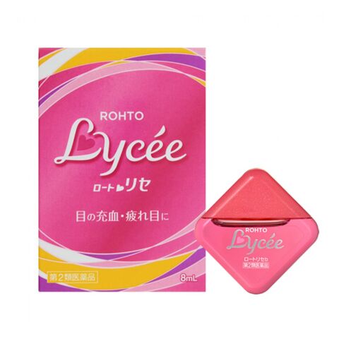ROHTO乐敦LYCEE小红花眼药水 8ml 日本 乐敦 ROHTO乐敦LYCEE小红花眼药水 8ml — 家禾贸易集团美国批发供应
