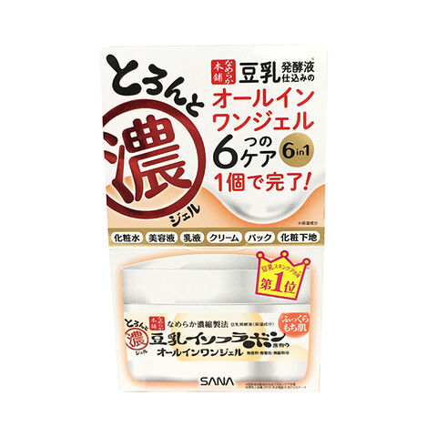 日本 莎娜 SANA莎娜 豆乳 美肌6合1啫喱面霜 100g — 家禾贸易集团美国批发供应