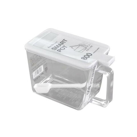 Sanada Smart POT W/spoon 800ML WHT 日本 真田精工 Sanada Smart POT W/spoon 800ML WHT — 家禾贸易集团美国批发供应