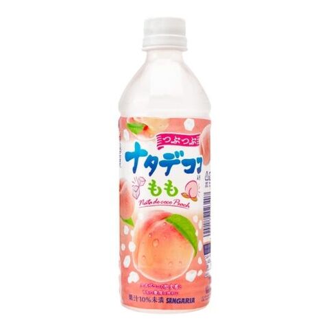 日本 三佳利 Sangaria Nata DE Coco Peanch Juice — 家禾贸易集团美国批发供应