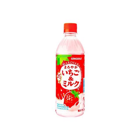 日本 三佳利 SANGARIA三佳利 草莓牛奶饮料 500ML — 家禾贸易集团美国批发供应