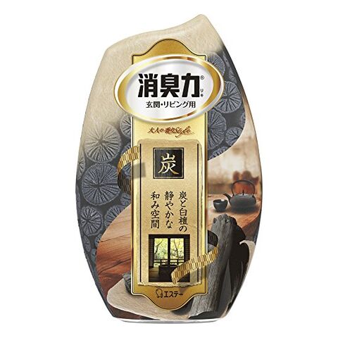 日本 爱诗庭 ST小鸡仔消臭力室内卧室客厅除异味空气清新剂 400ml 炭和白檀香 — 家禾贸易集团美国批发供应