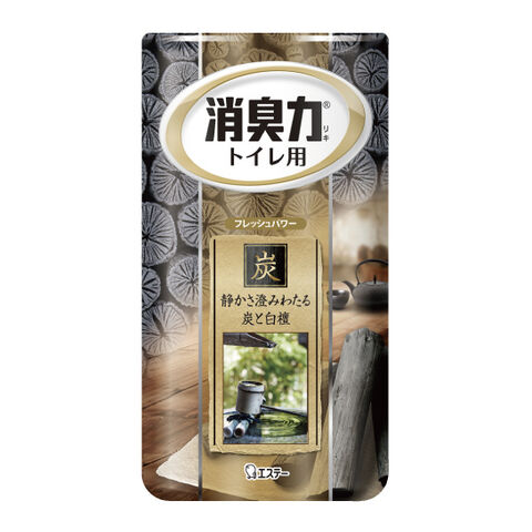 日本 爱诗庭 ST消臭力 厕所除臭黑木炭檀香芳香剂 400ml — 家禾贸易集团美国批发供应
