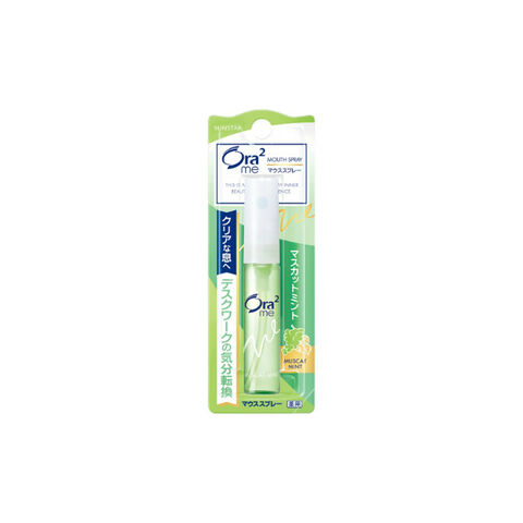 Sunstar ORA2 Mouth AND Breath Spray Muscat Mint — Japanese oral care product available wholesale from JIAHE Trading Group