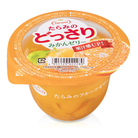 日本 达乐美 TARAMI 橘子果冻杯 230G — 家禾贸易集团美国批发供应