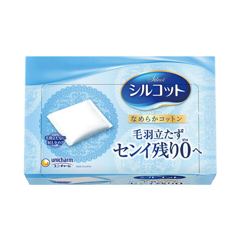 日本 尤妮佳 Unicharm Silcot Facial Cotton Smooth 1P — 家禾贸易集团美国批发供应